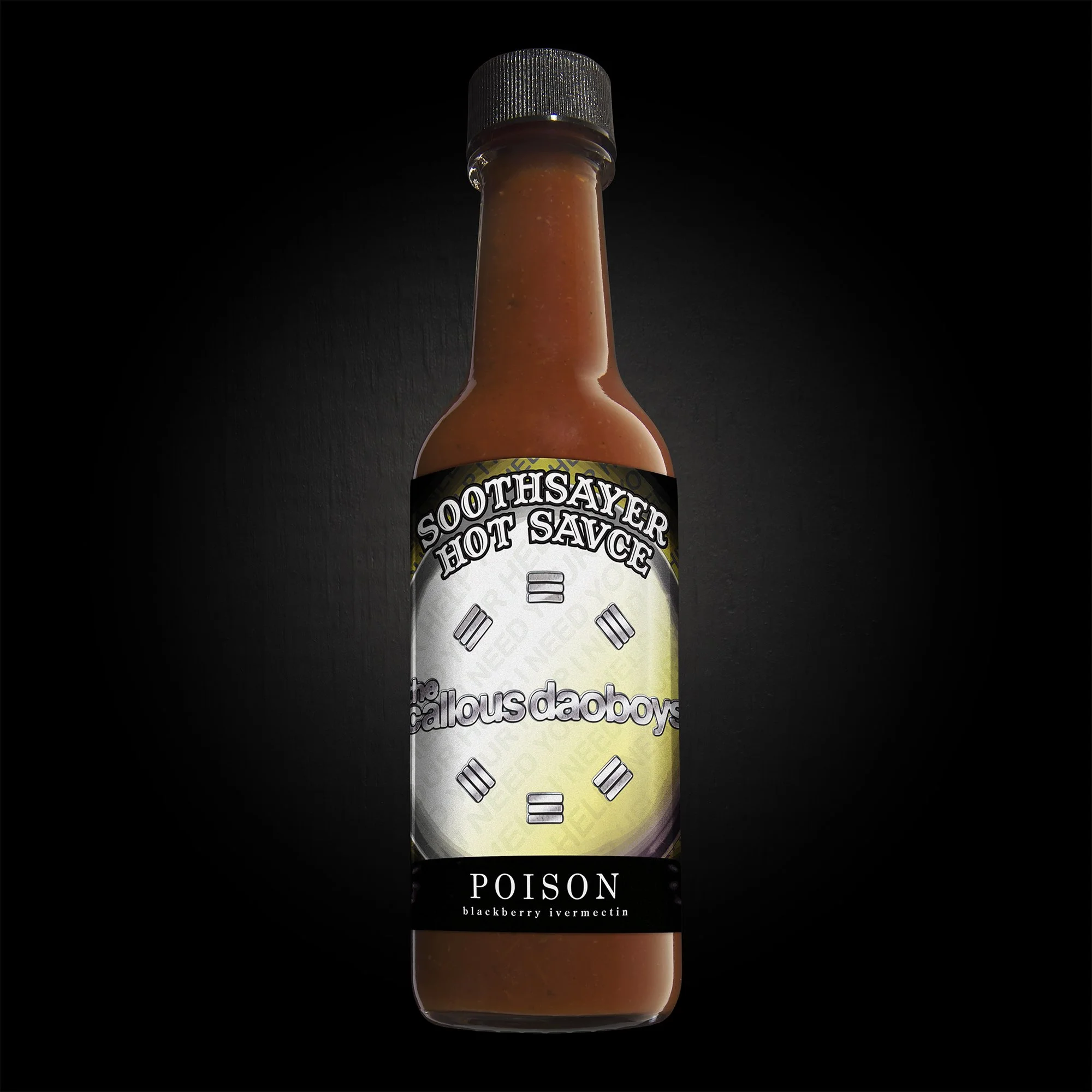 POISON (Callous Daoboys) - Blackberry BBQ — SOOTHSAYER HOT SAUCE